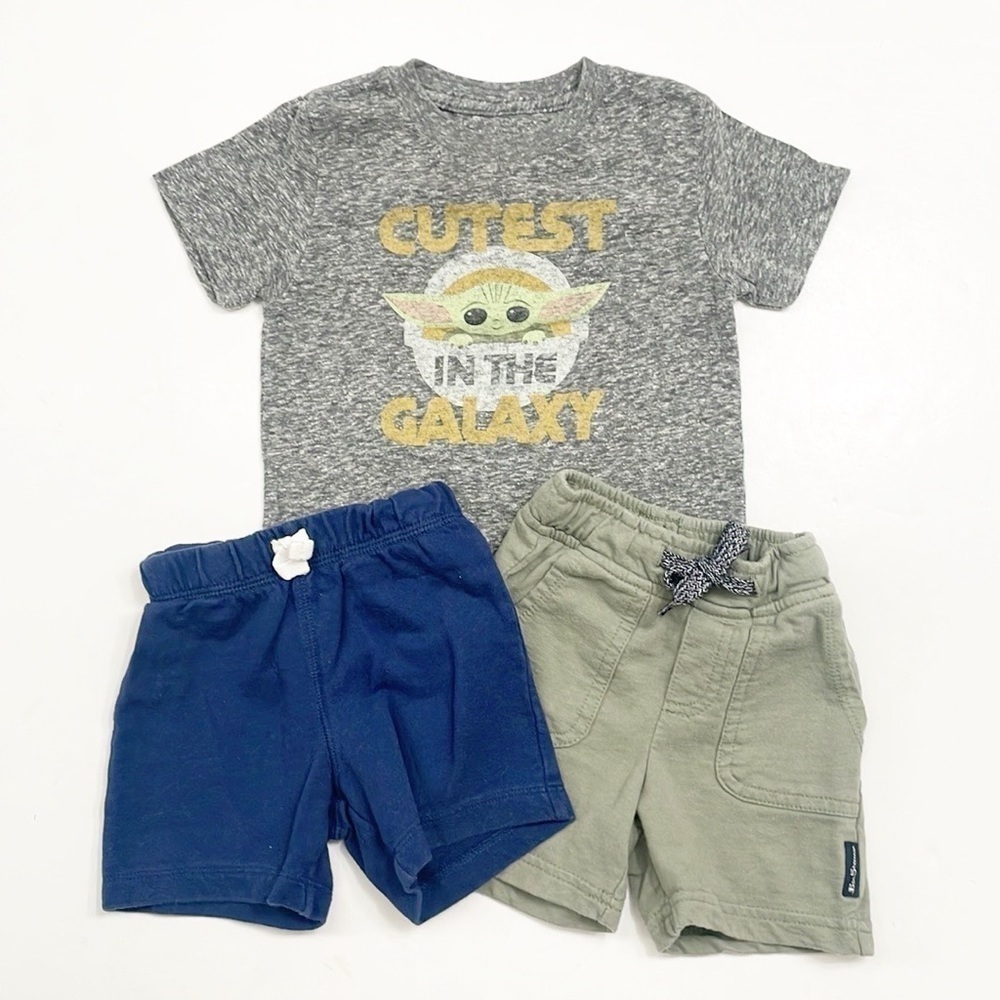 Star Wars/Carter's/Ben Sherman mix-and-match baby boys outfits